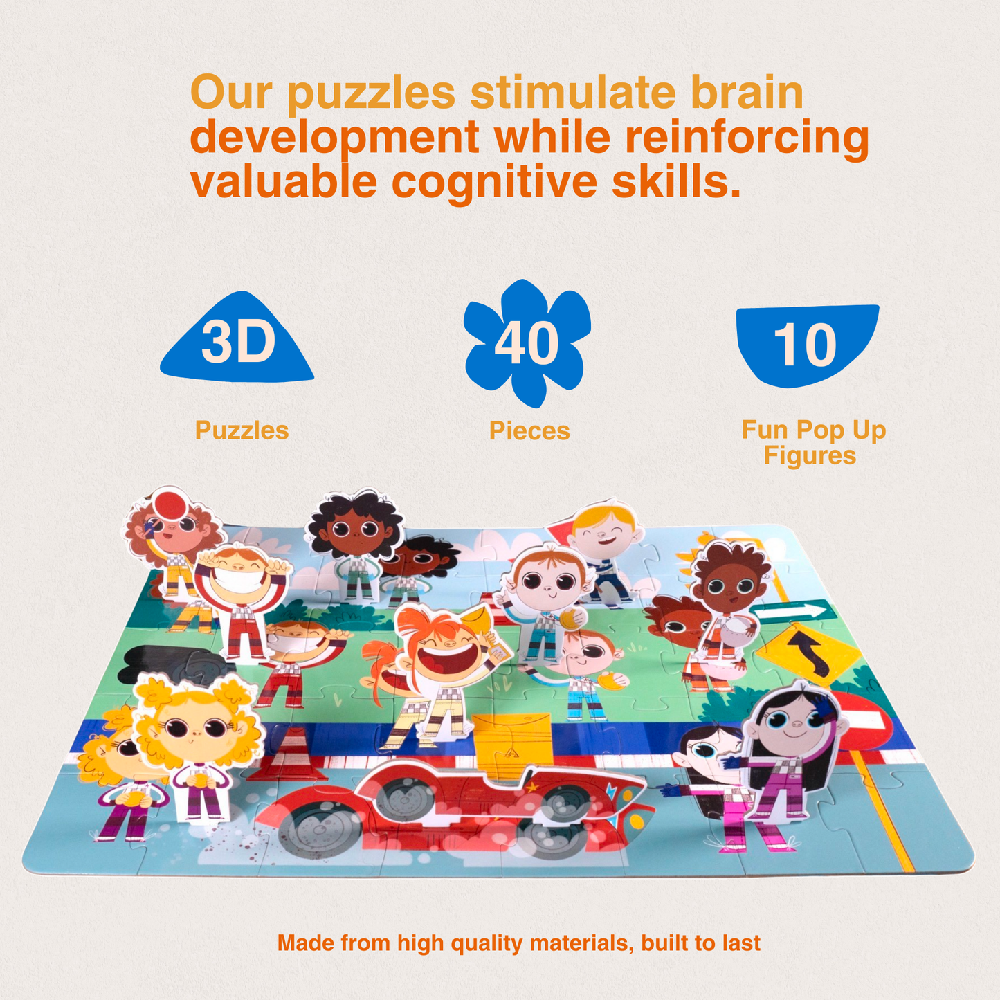 Driving Dream Pop-Up Puzzle