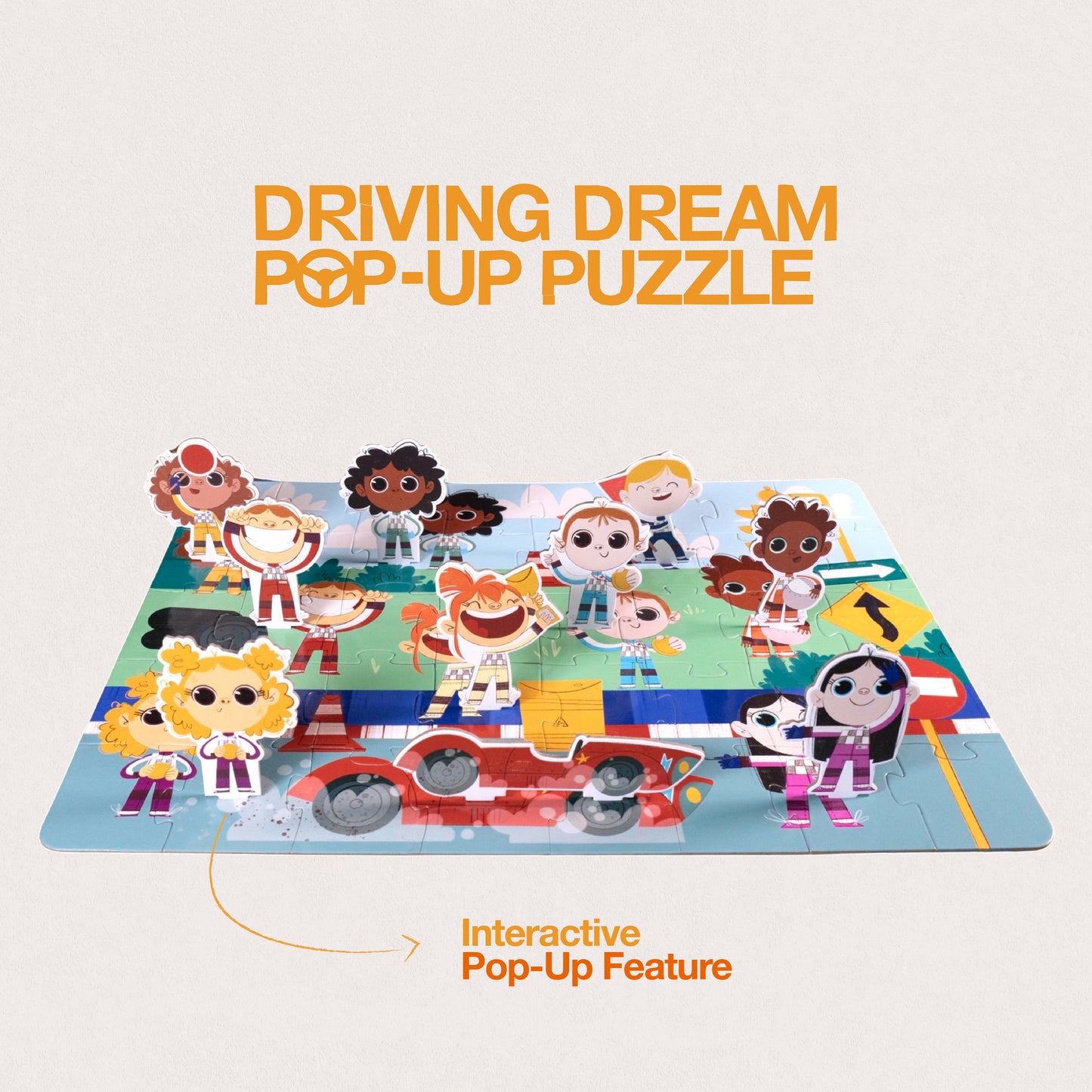 Driving Dream & Dino Adventure Pop-Up Puzzle Duo