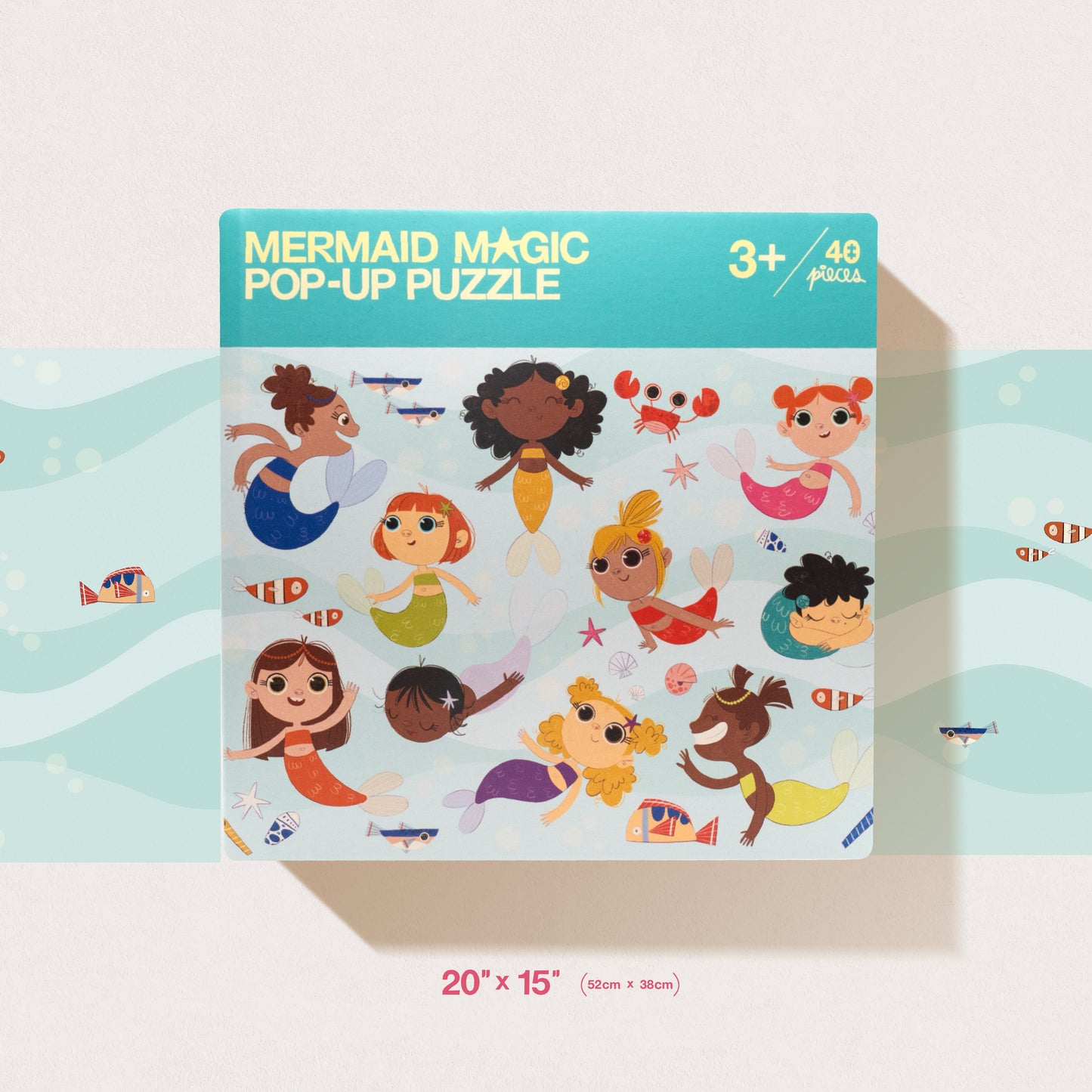 Mermaid Magic Pop-Up Puzzle