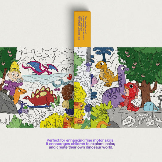 Giant Coloring Roll Bundle - Crazy Little Books