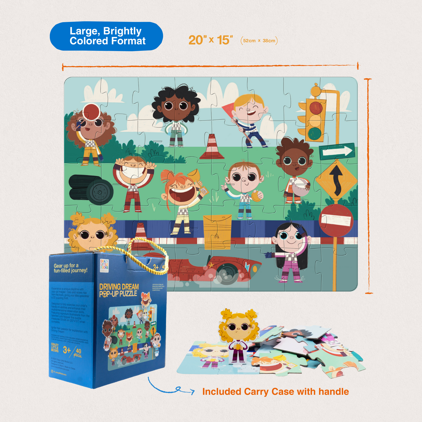 Driving Dream Pop-Up Puzzle