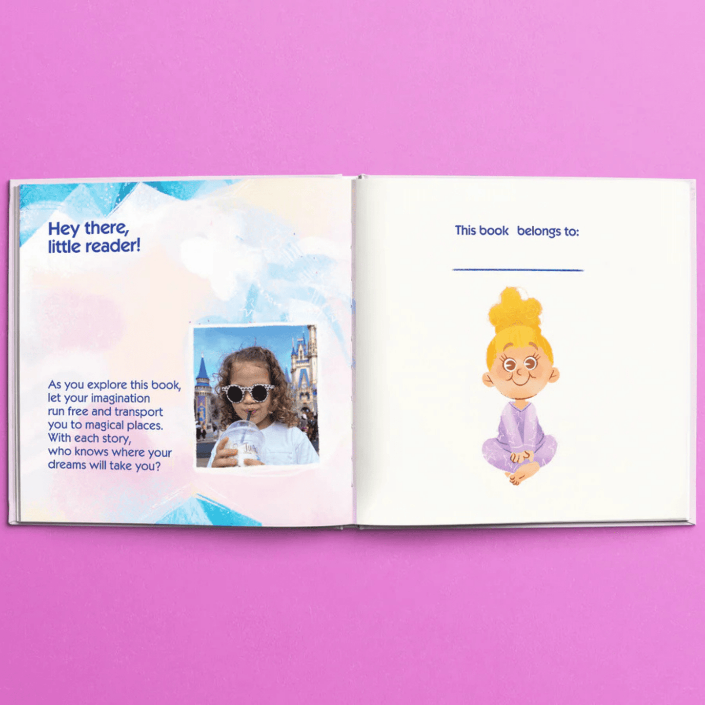 Unicorn Fantasy Personalized Book - Crazy Little Books