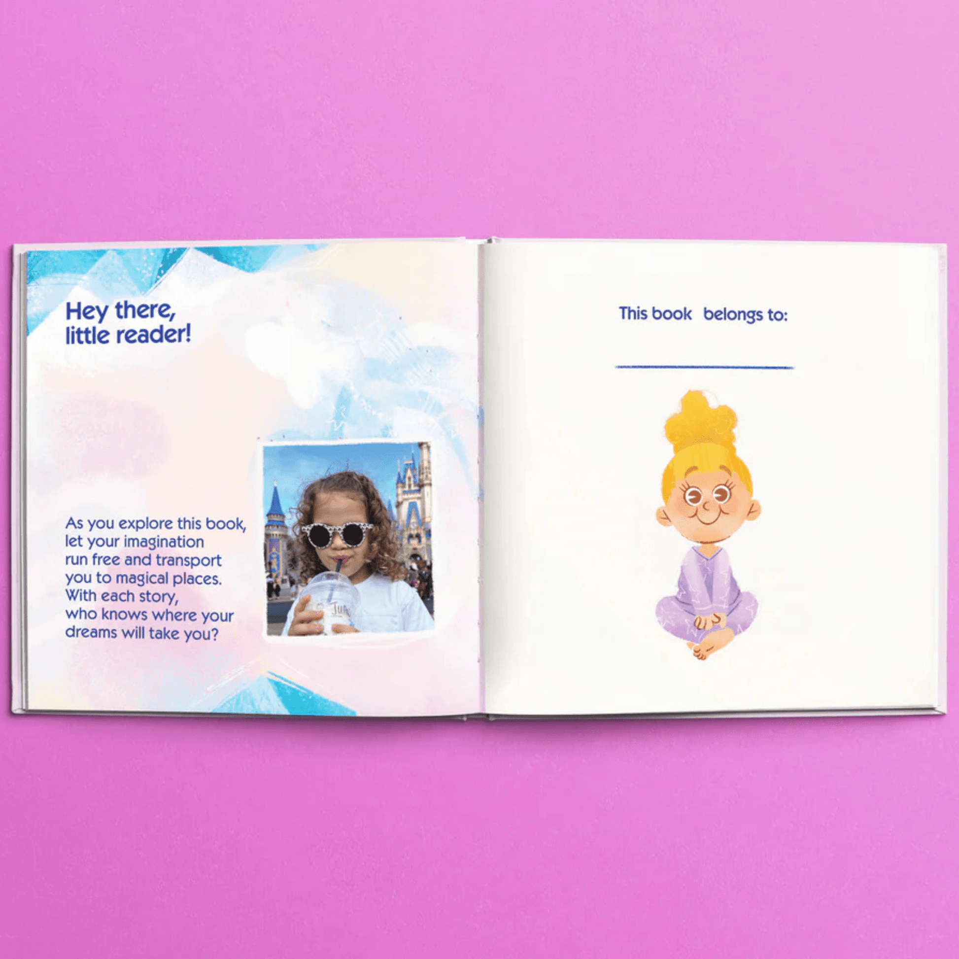 Unicorn Fantasy Personalized Book - Crazy Little Books