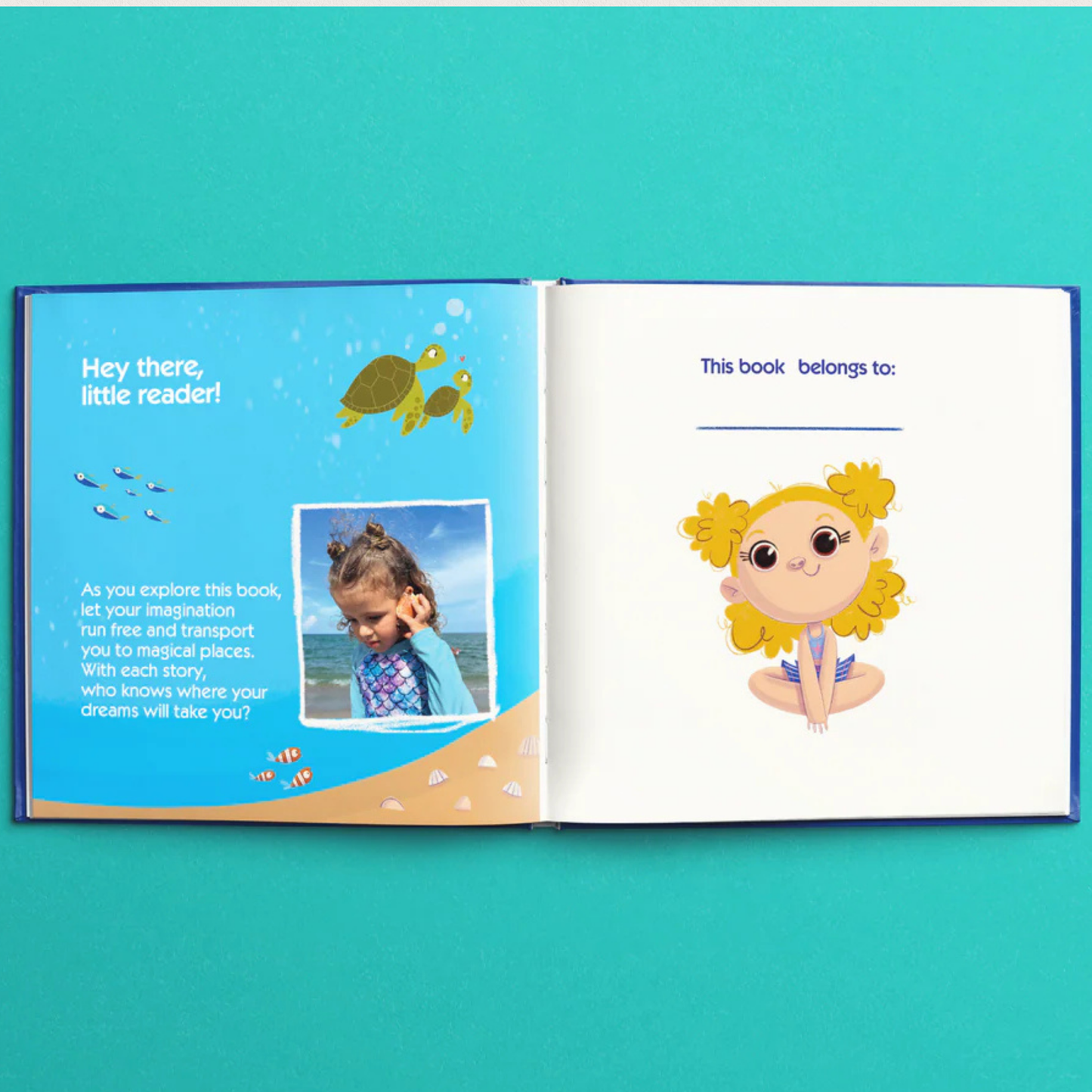 Mermaid Magic Personalized Book