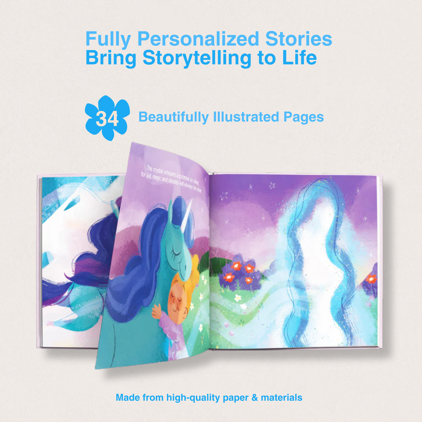 Unicorn Fantasy Personalized Book