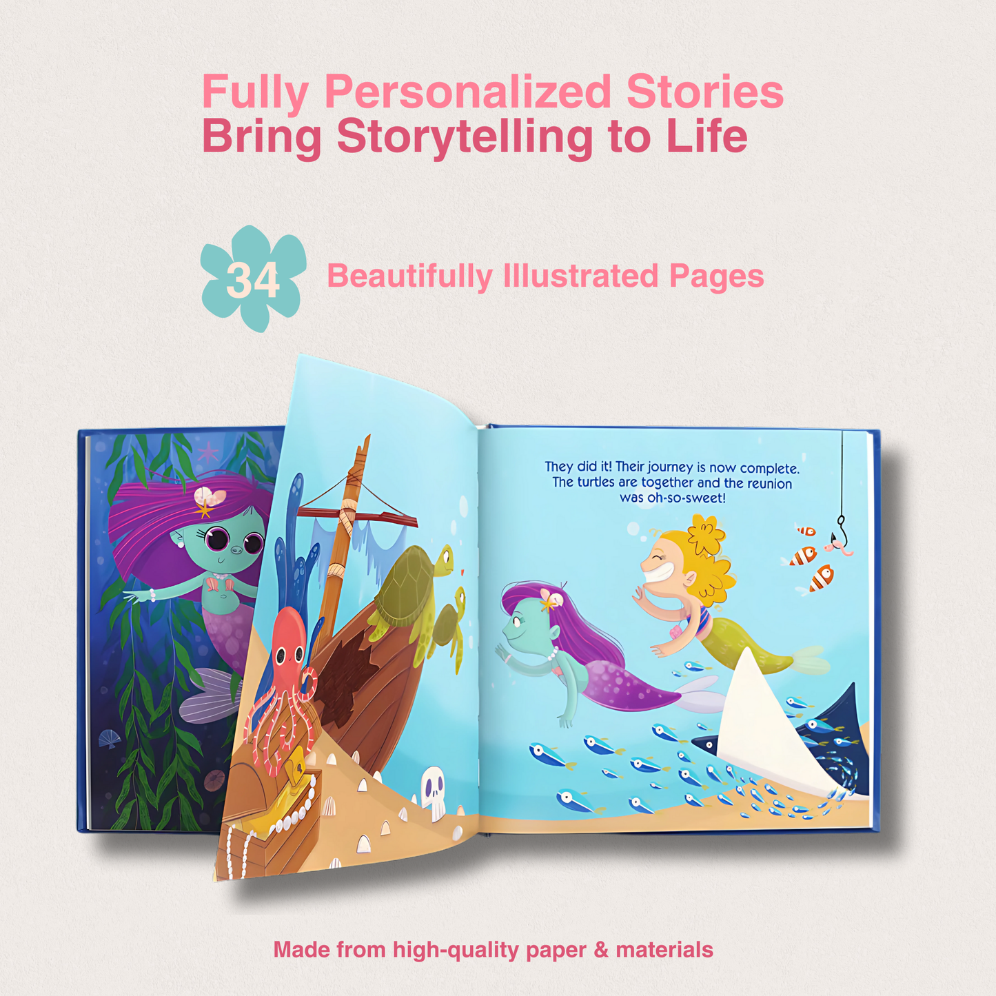Mermaid Magic Personalized Book