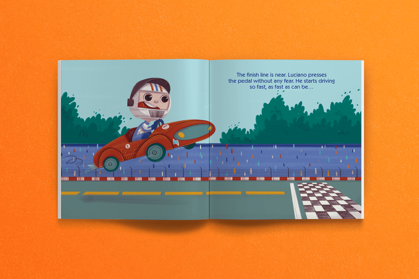 Driving Dream - Illustrated Soft Cover Story Book - Crazy Little Books