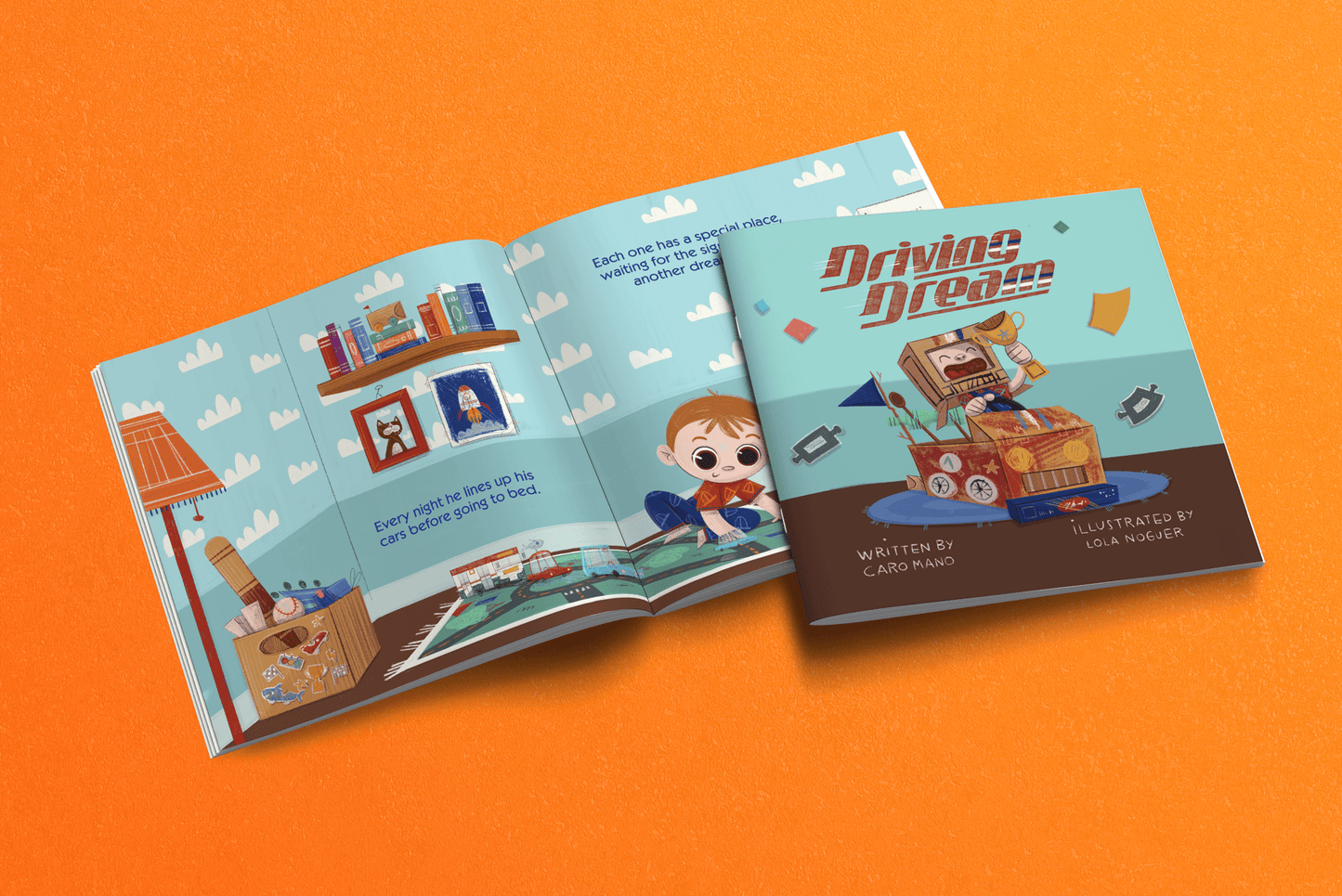 Driving Dream - Illustrated Soft Cover Story Book - Crazy Little Books