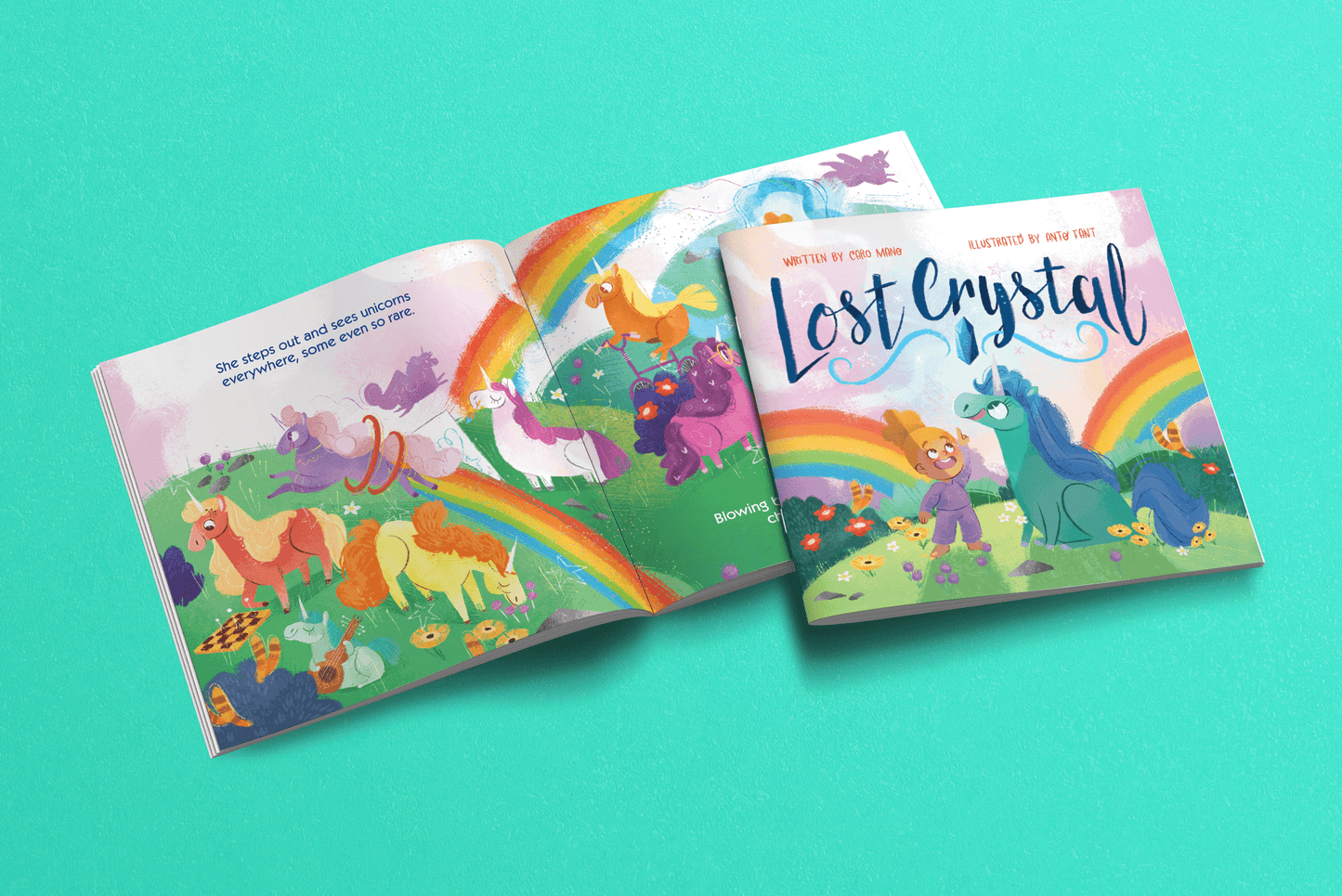 Unicorn Fantasy - Illustrated Soft Cover Story Book - Crazy Little Books
