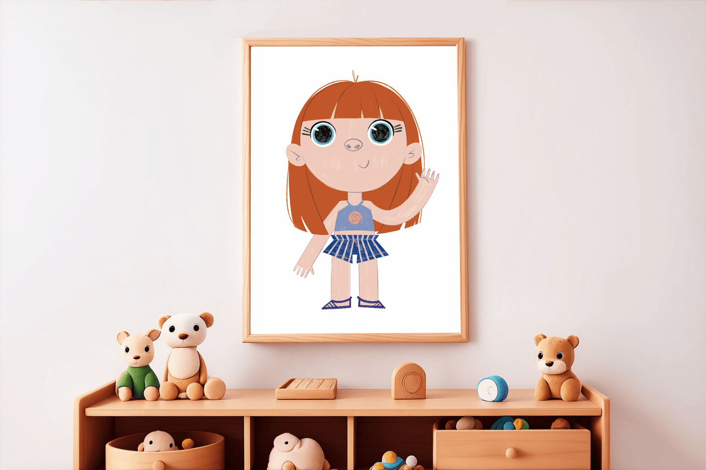 Personalized Digital Print - Mermaid Magic Style - Crazy Little Books