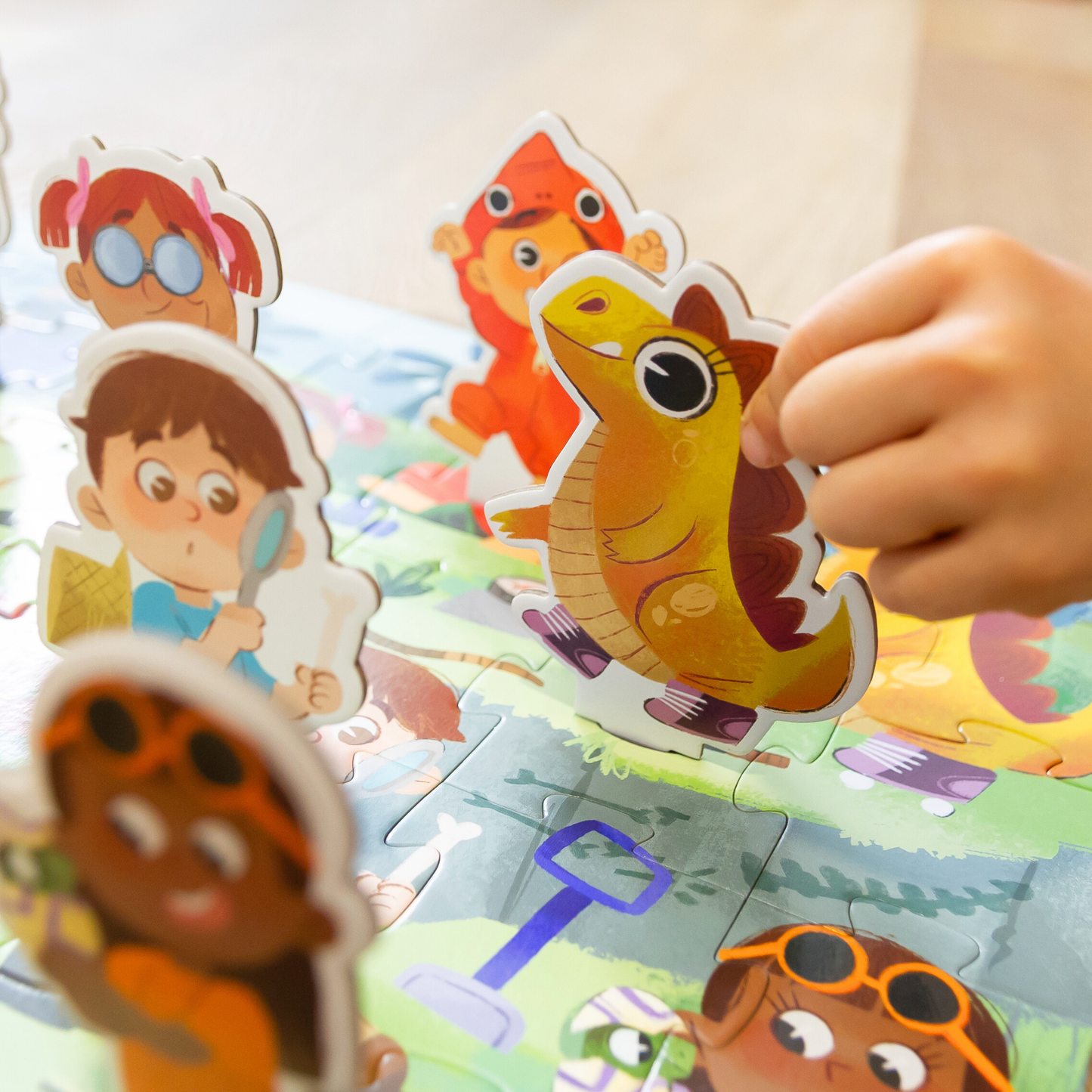 Dino Adventure Pop Up Puzzle
