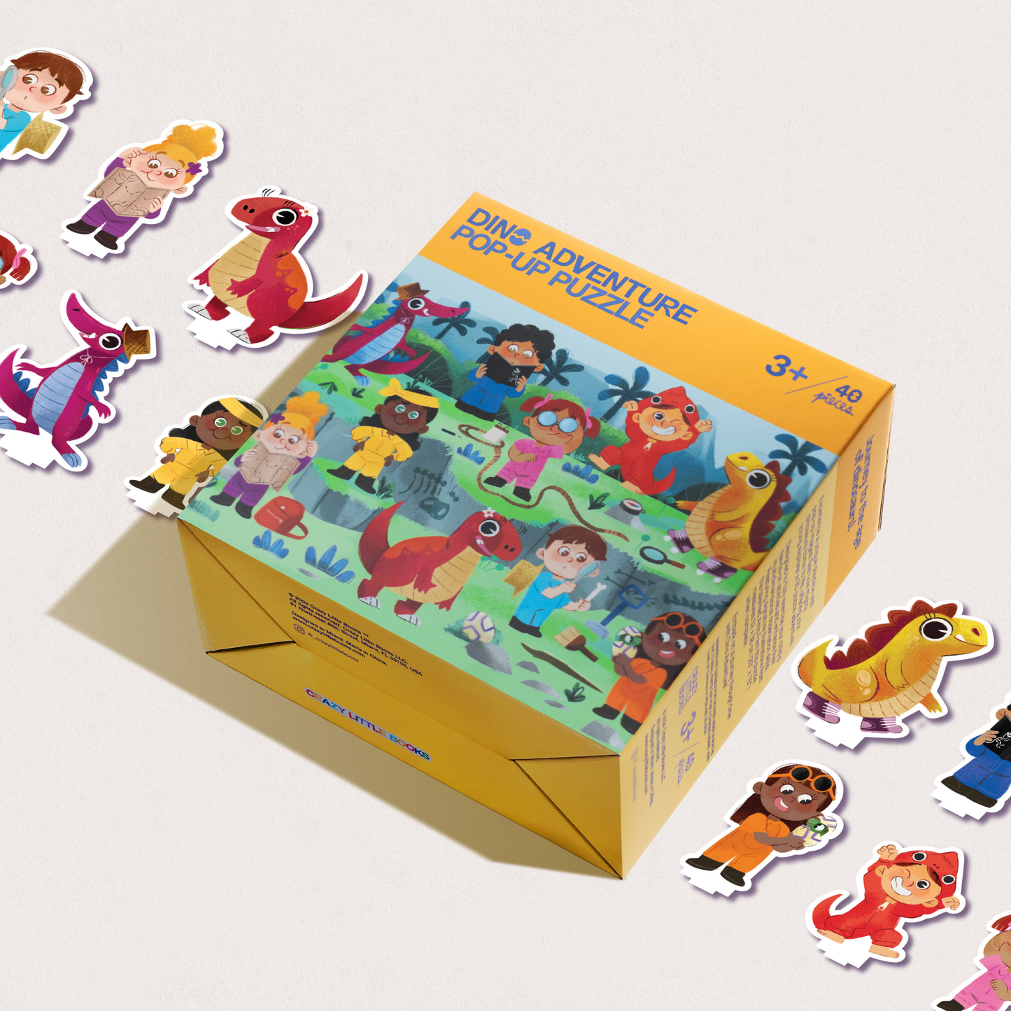 Dino Adventure Pop Up Puzzle