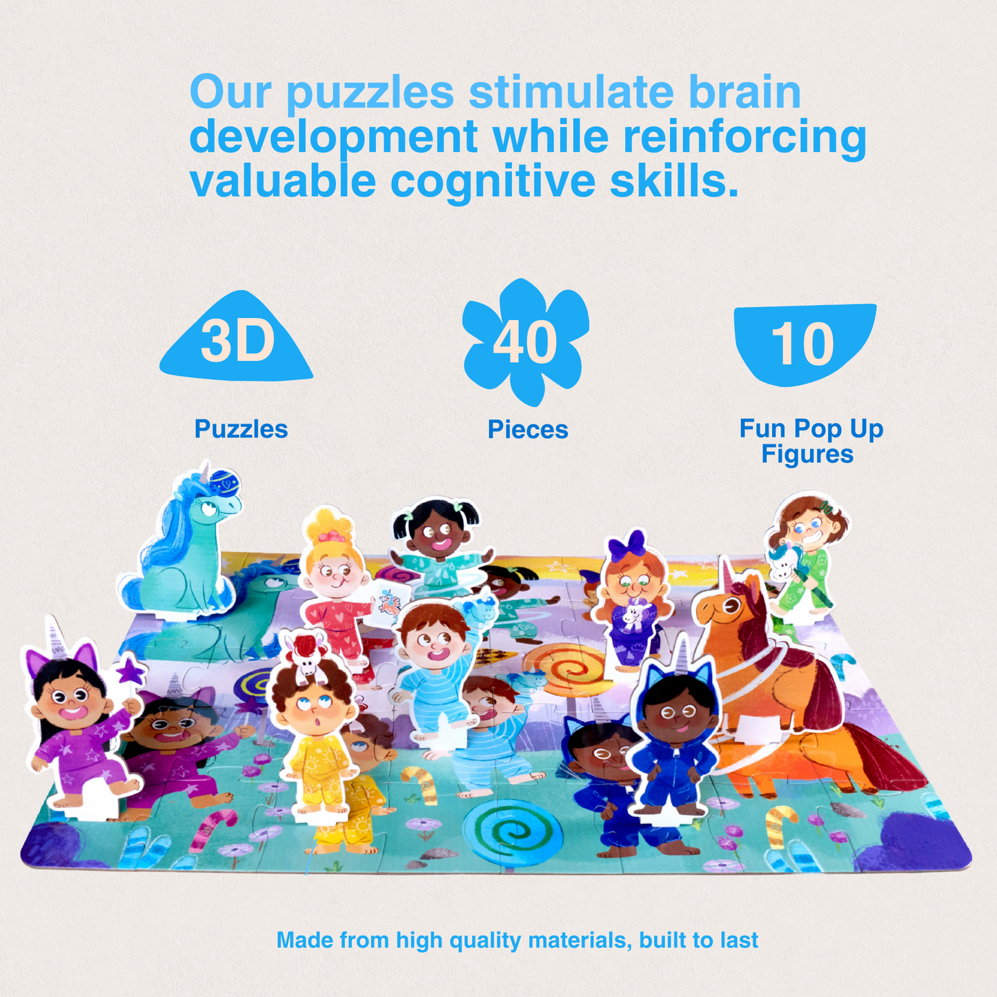 Unicorn Fantasy Pop Up Puzzle