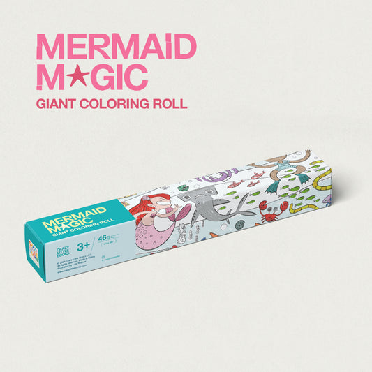 Mermaid Magic Coloring Roll