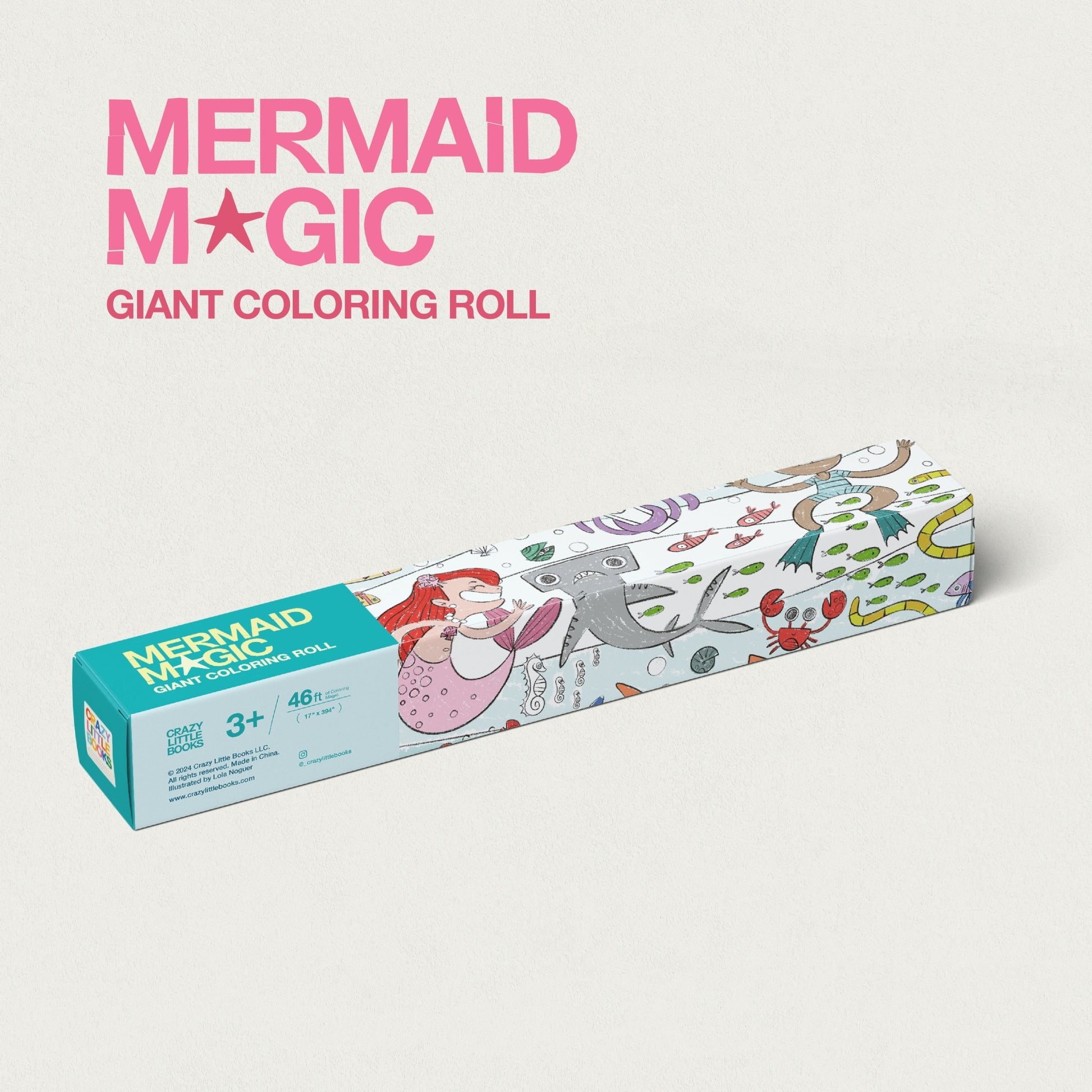 Mermaid Magic Activity Bundle - Crazy Little Books
