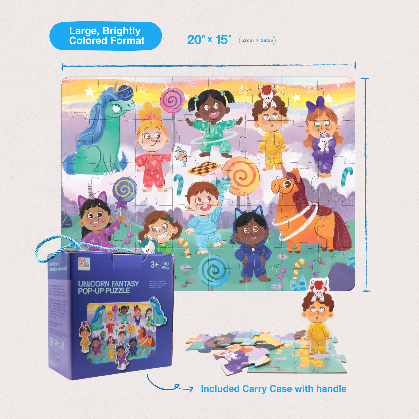 Unicorn Fantasy Pop Up Puzzle