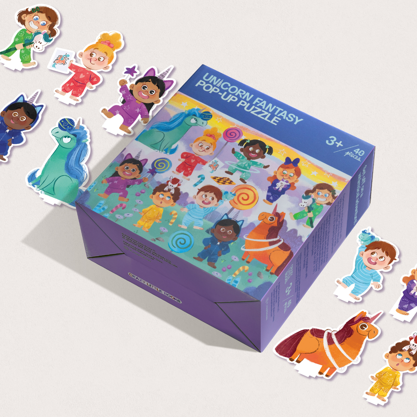 Unicorn Fantasy Pop Up Puzzle