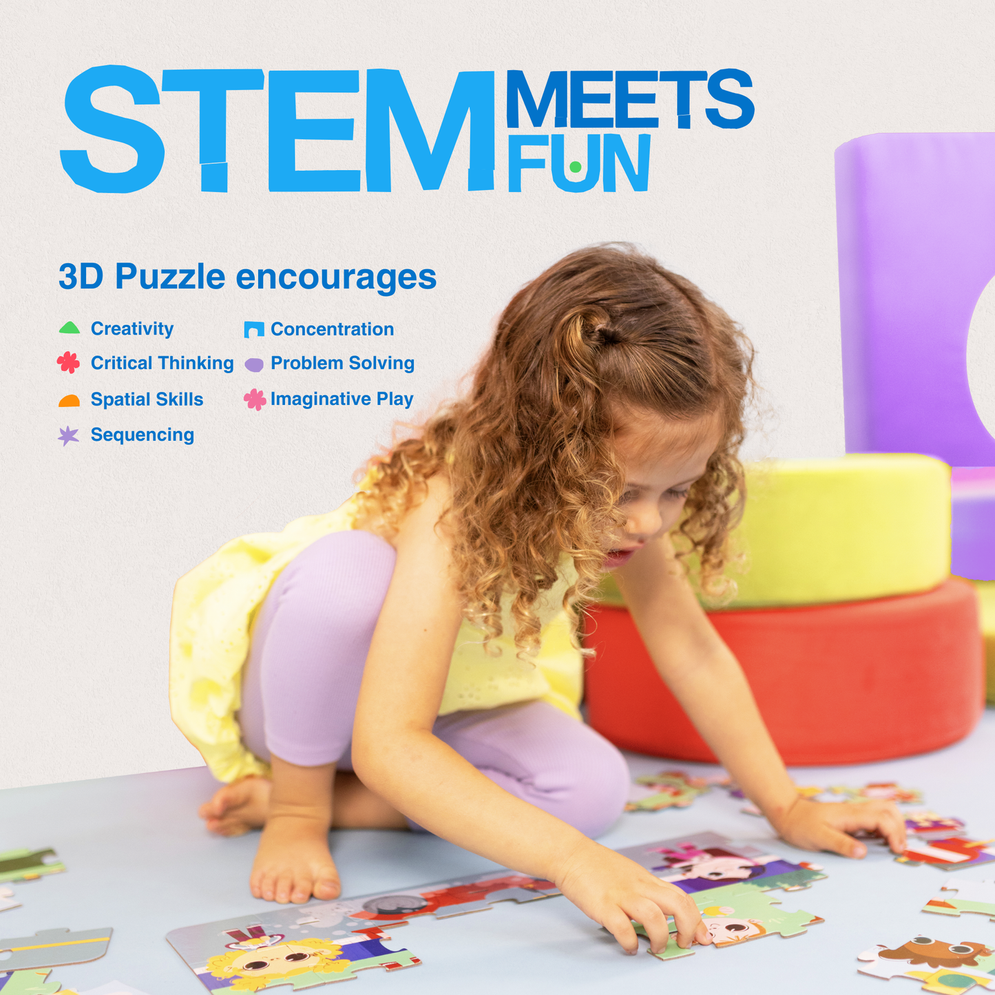 Unicorn Fantasy Pop Up Puzzle