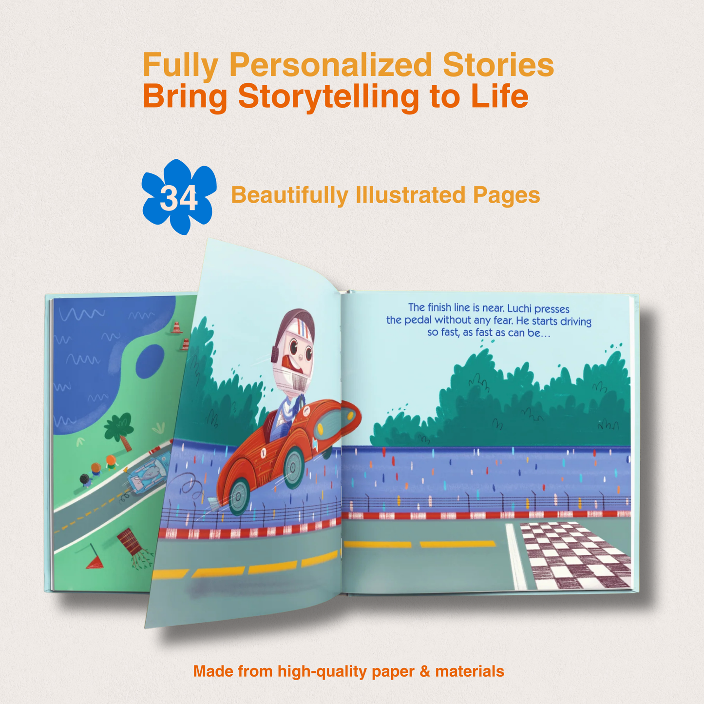 Driving Dream Personalized Book