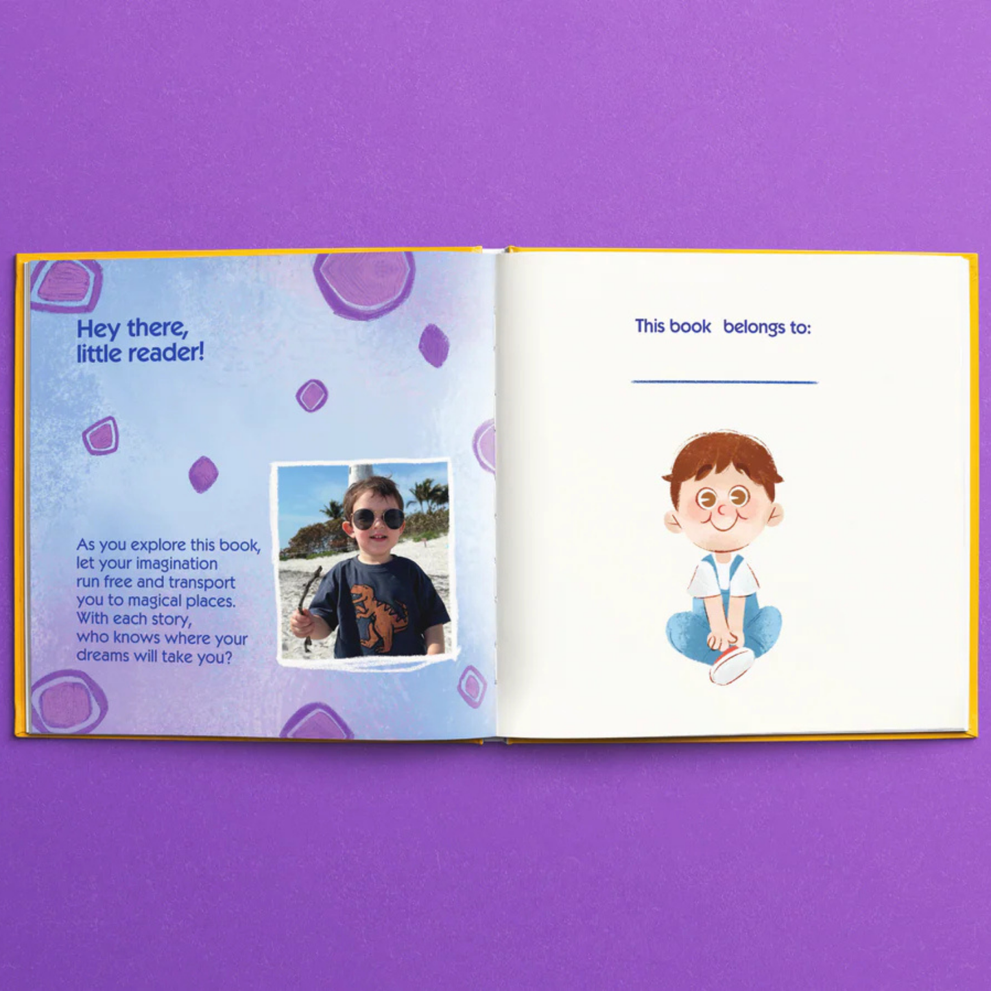 Dino Adventure Personalized Book