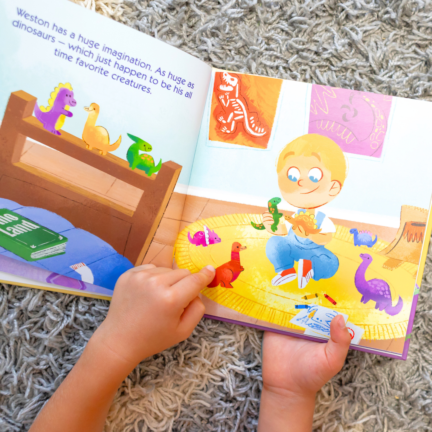 Dino Adventure Personalized Book