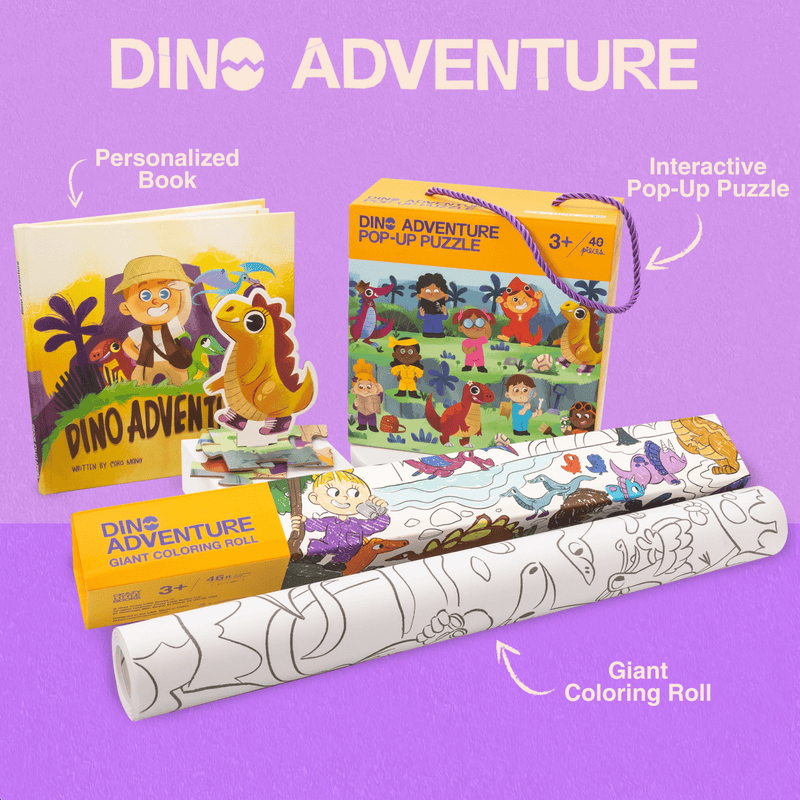 Dino Adventure - The Big Box of Wonder (Personalized)