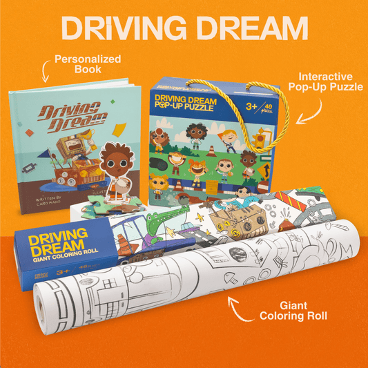Driving Dream Personalized Bundle - Crazy Little Books