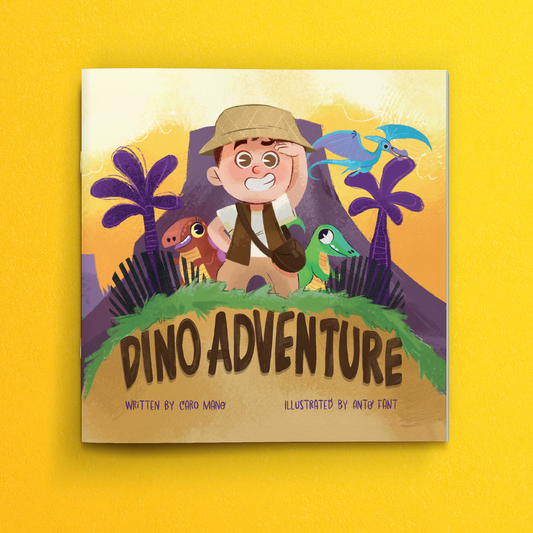 Dino Adventure - Illustrated Soft Cover Story Book
