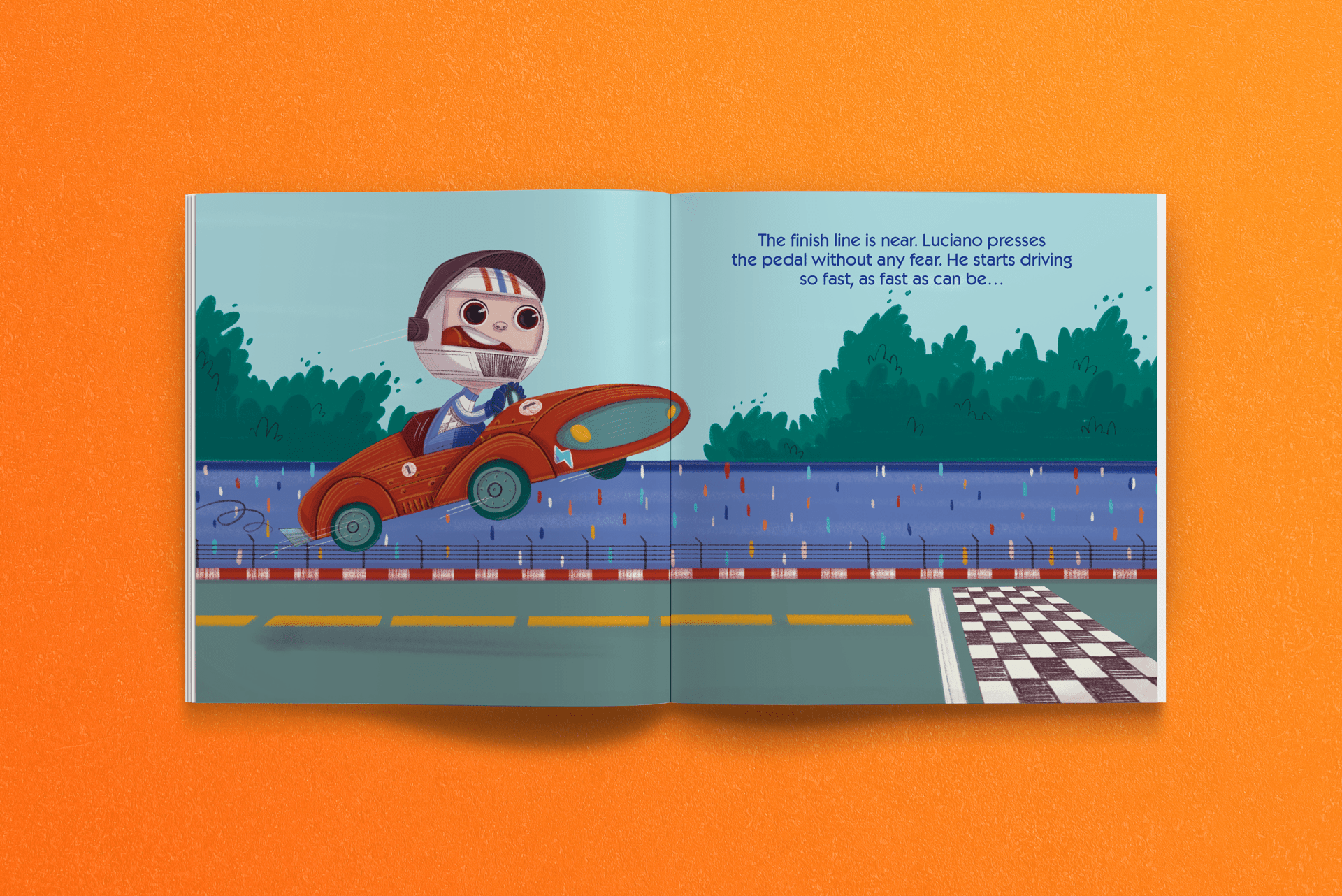 Driving Dream - Illustrated Soft Cover Story Book - Crazy Little Books