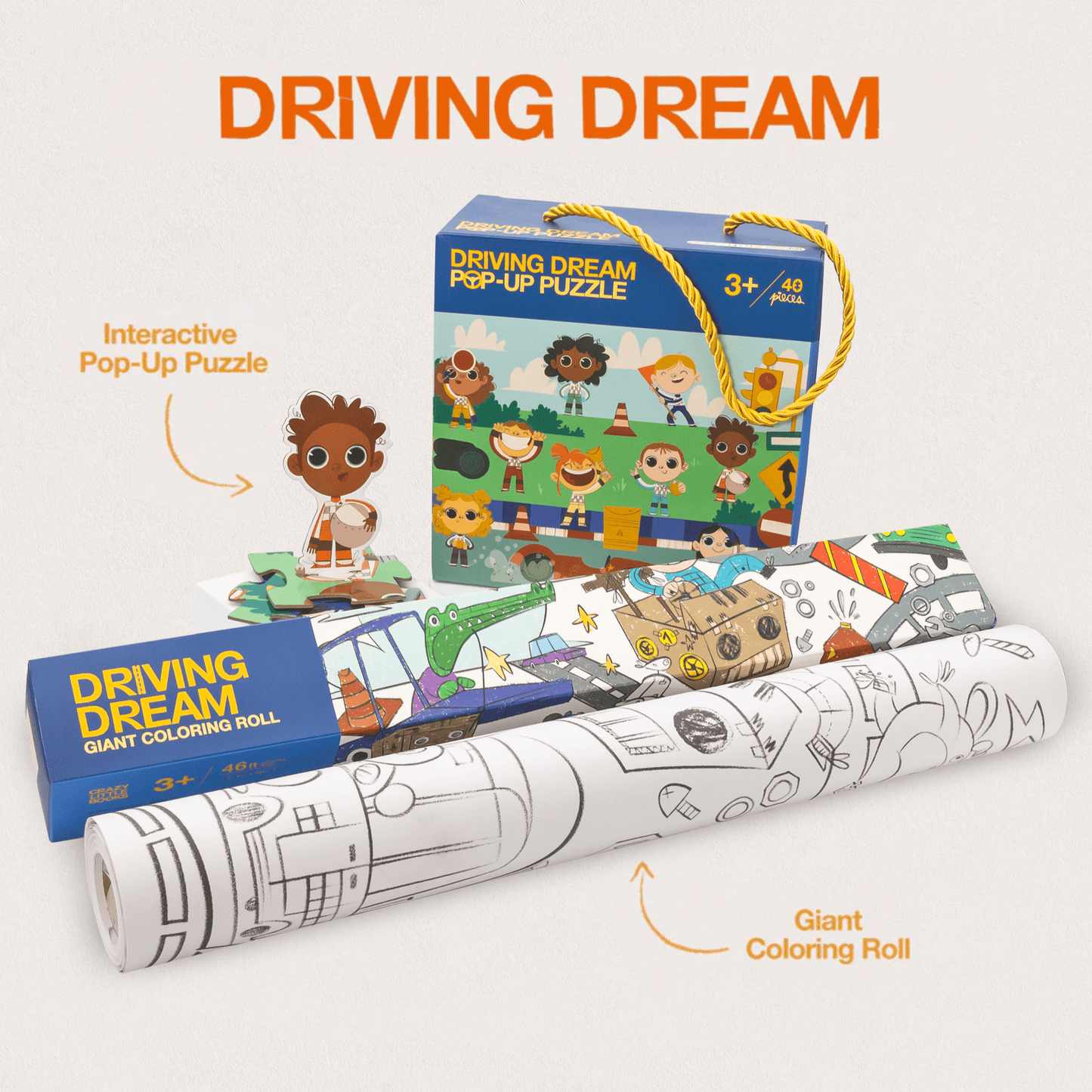 Driving Dream Activity Bundle - Crazy Little Books