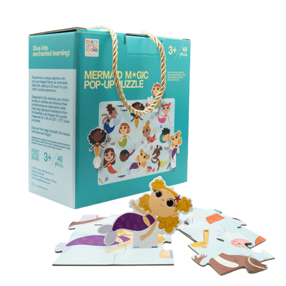 Mermaid Magic Pop-Up Puzzle