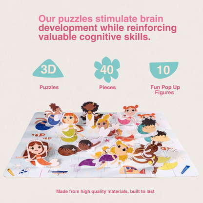Mermaid Magic Pop-Up Puzzle