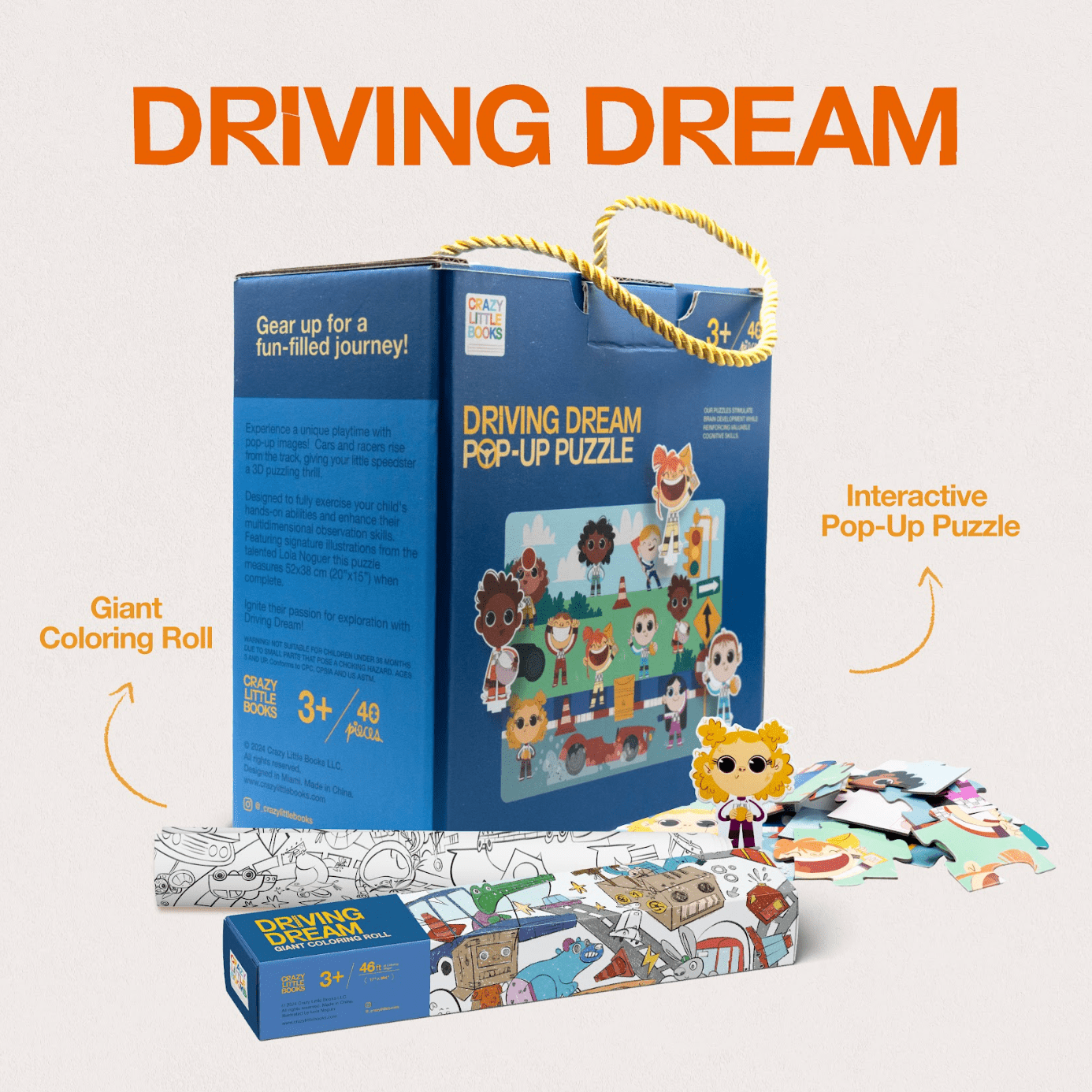 Driving Dream Activity Bundle - Crazy Little Books