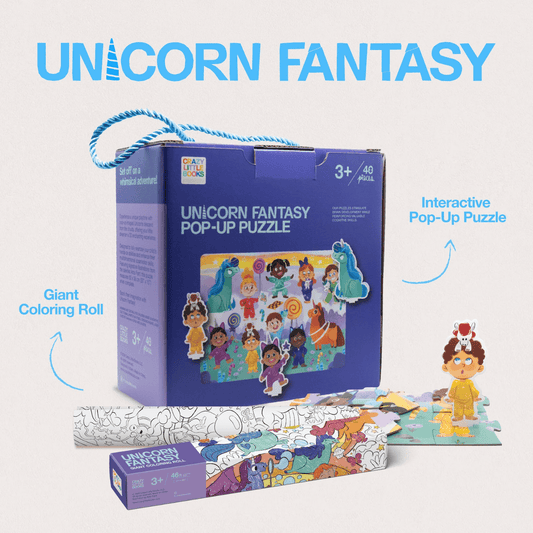 Unicorn Fantasy Activity Bundle - Crazy Little Books